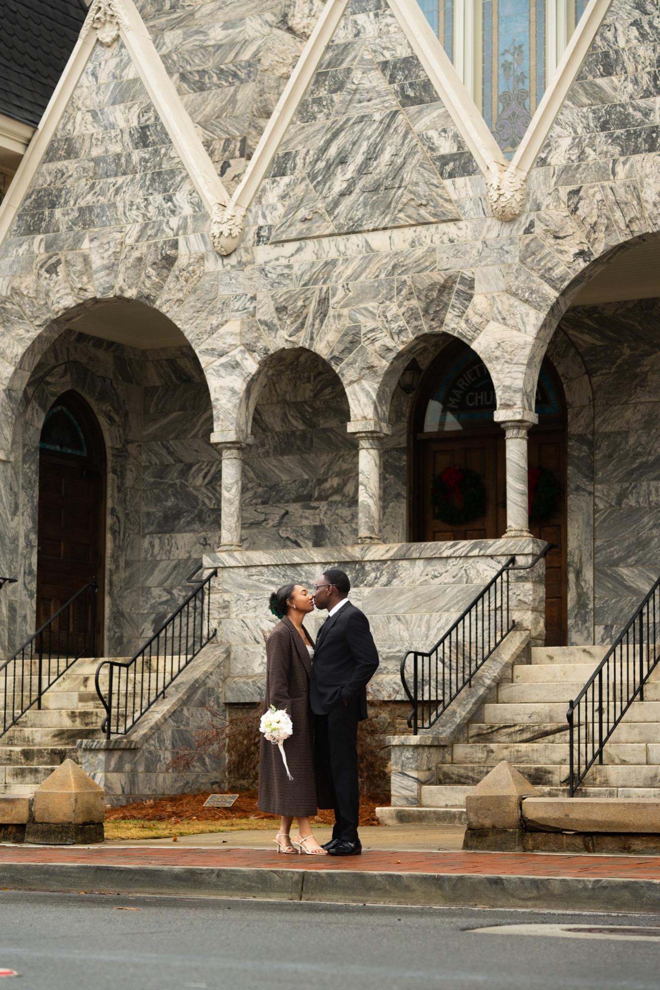 Elopement — couple portrait