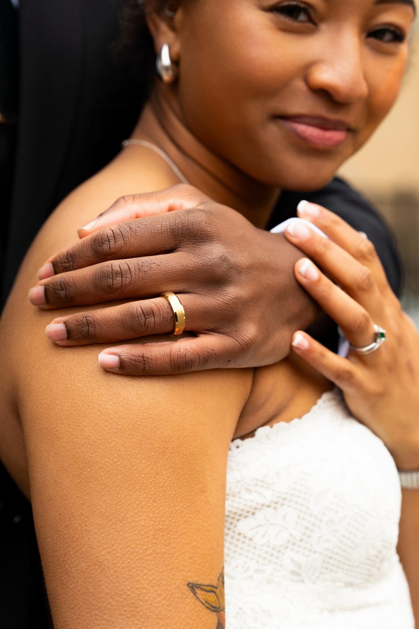 Elopement — romantic moment