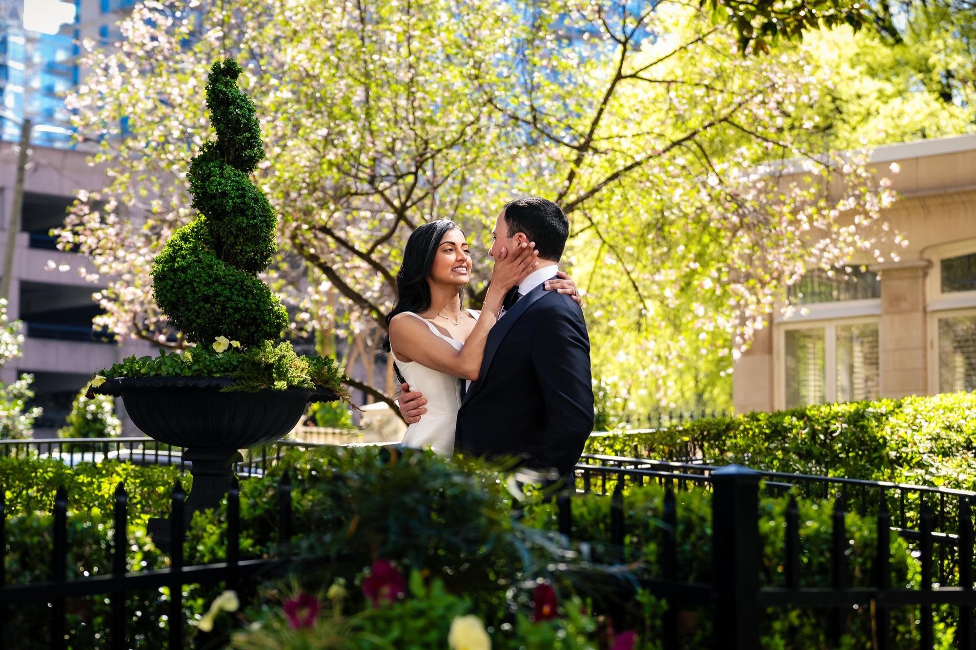 Full wedding — scenic ceremony